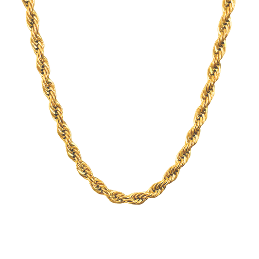 GOLDEN ROPE NECKLACE
